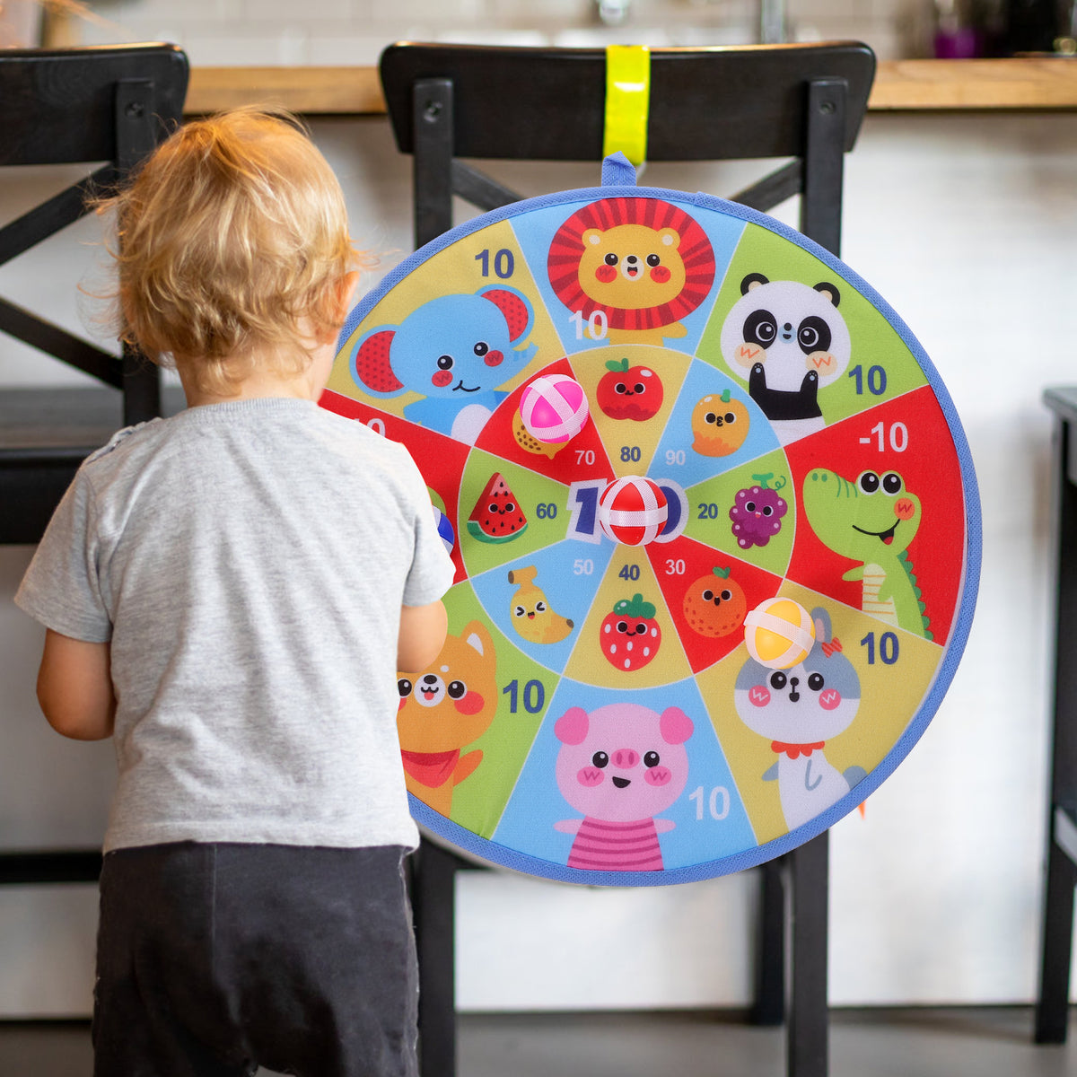 Dart Board and Sticky Balls Toys Game G865889