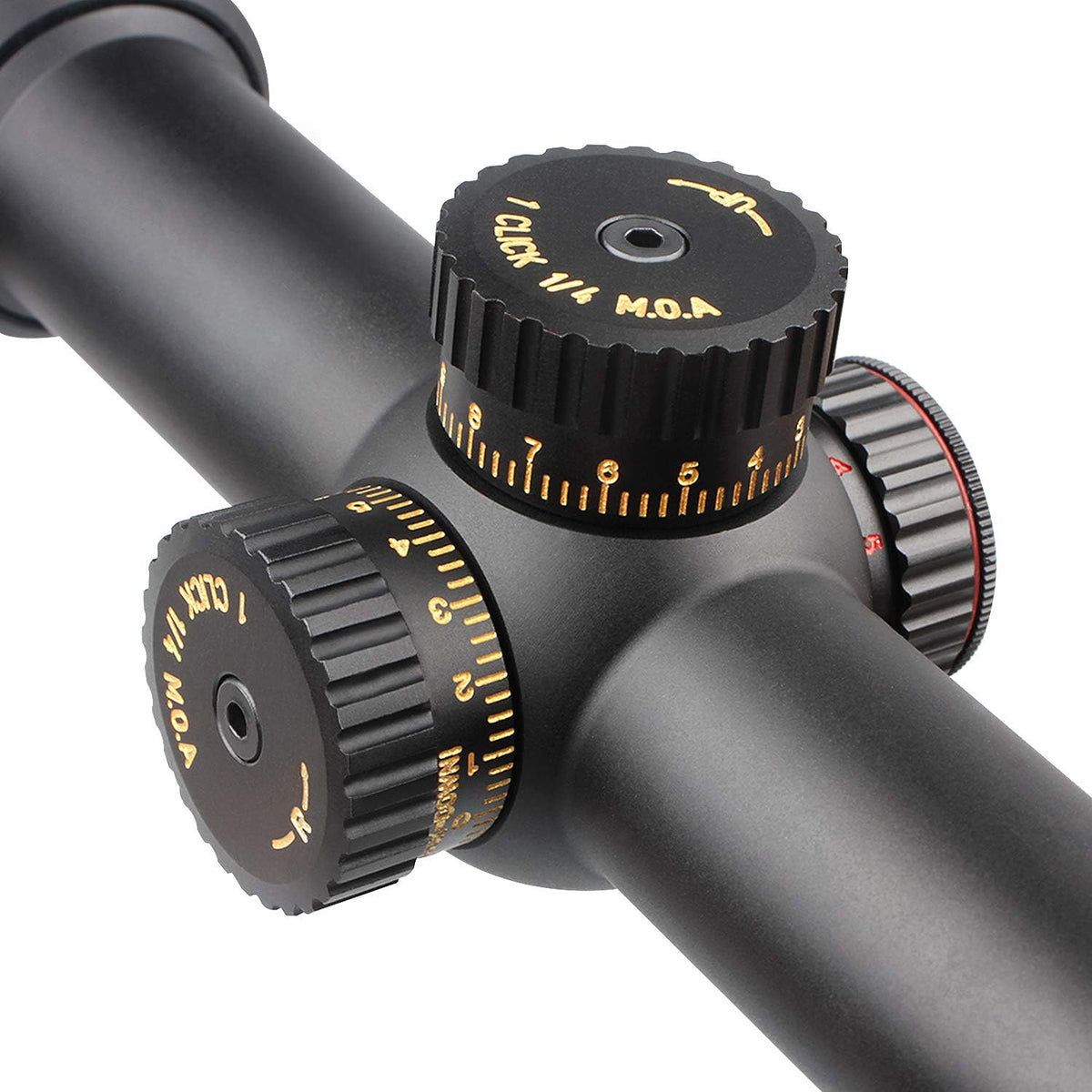 1-6X24 FFP Scope with Red/Green Illuminated Reticle and Scope Mount B10740