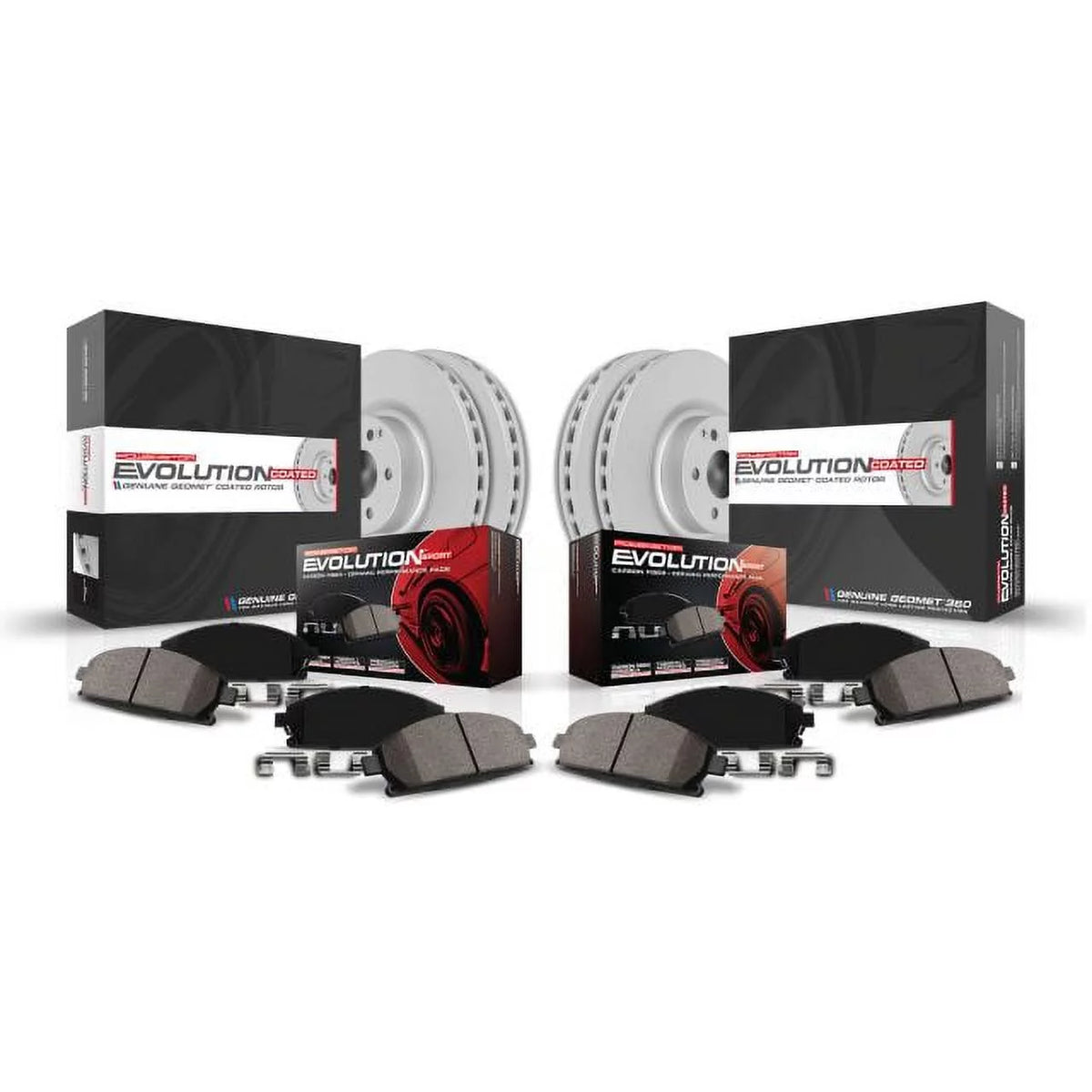 Coated Brake Kit Front & Rear V98929