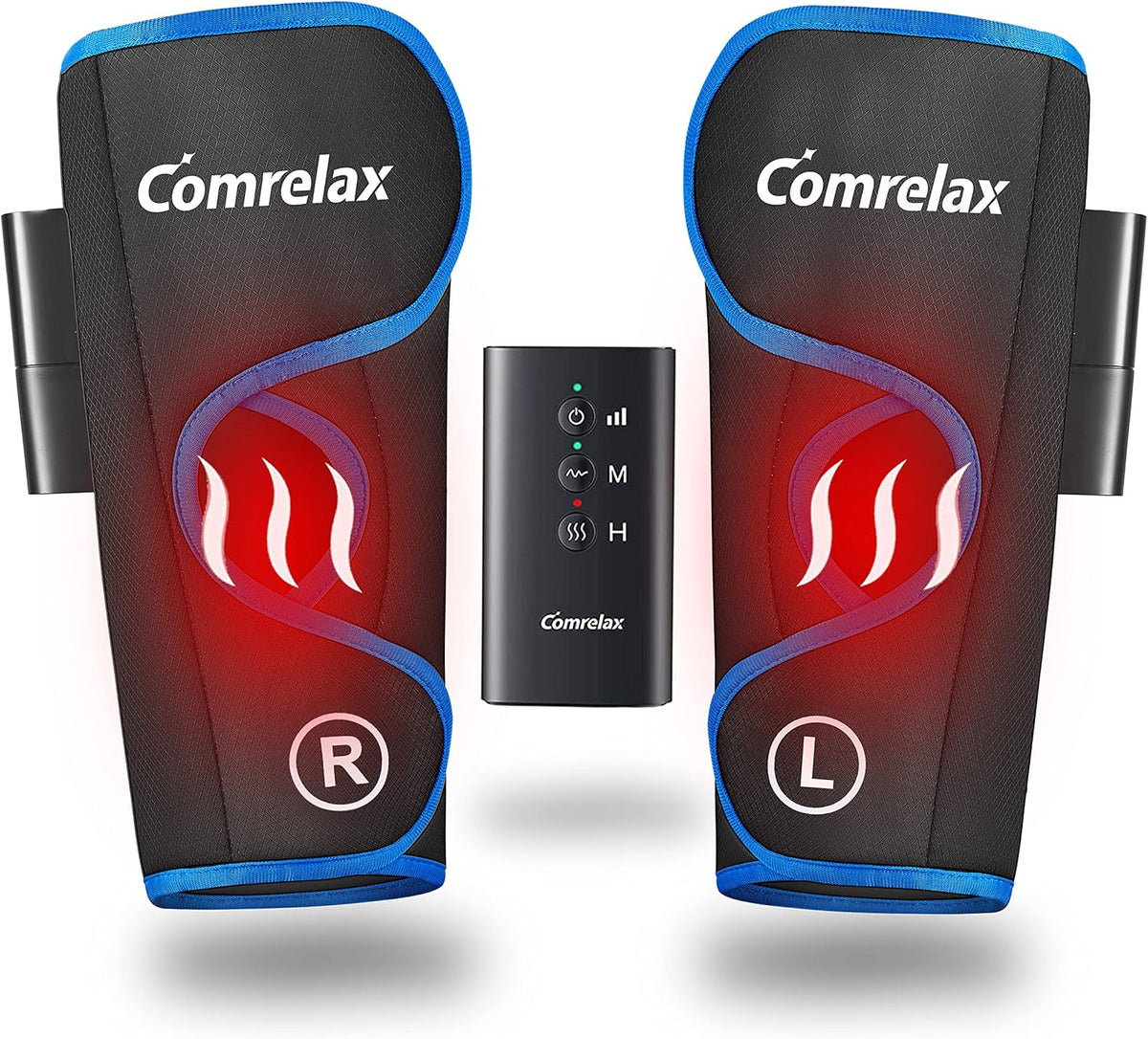 Portable Rechargeable Leg Massager with Heat Air Compression Y5242