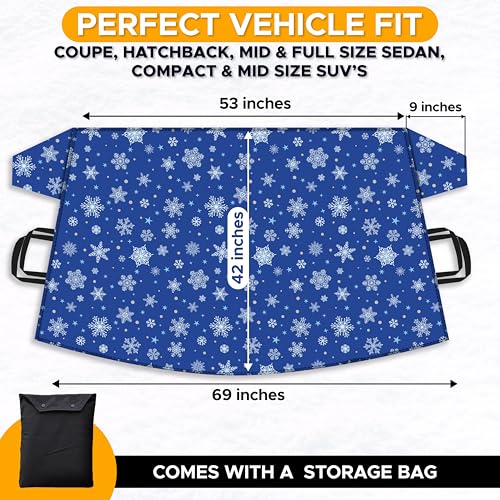 Heavy Duty 600D Oxford Fabric Windshield Cover D599489