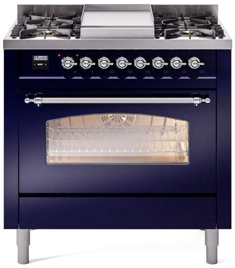 Blue 36 Dual Fuel Propane Gas Range K41872