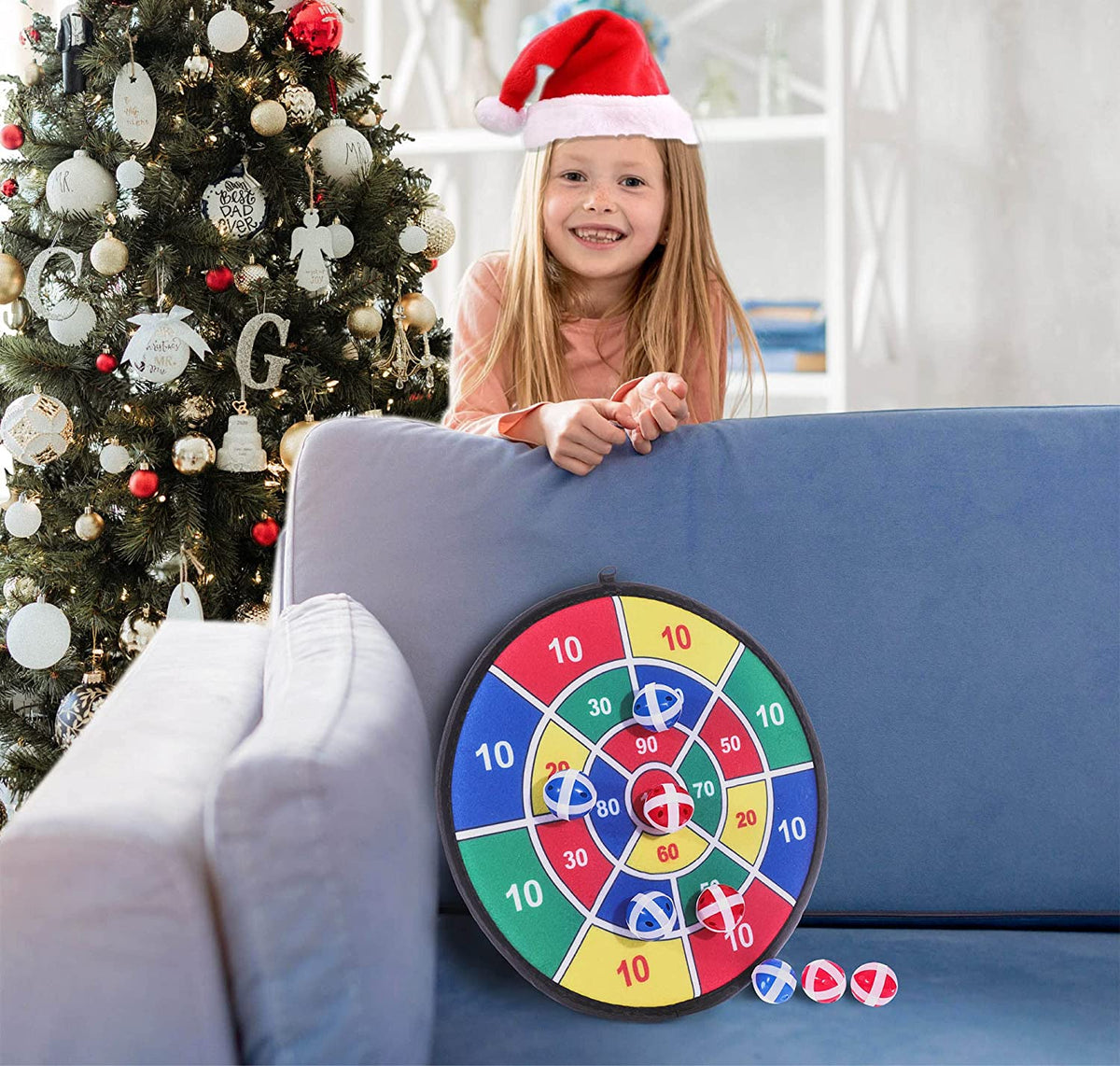 Sticky Ball Dart Board Toy J525874