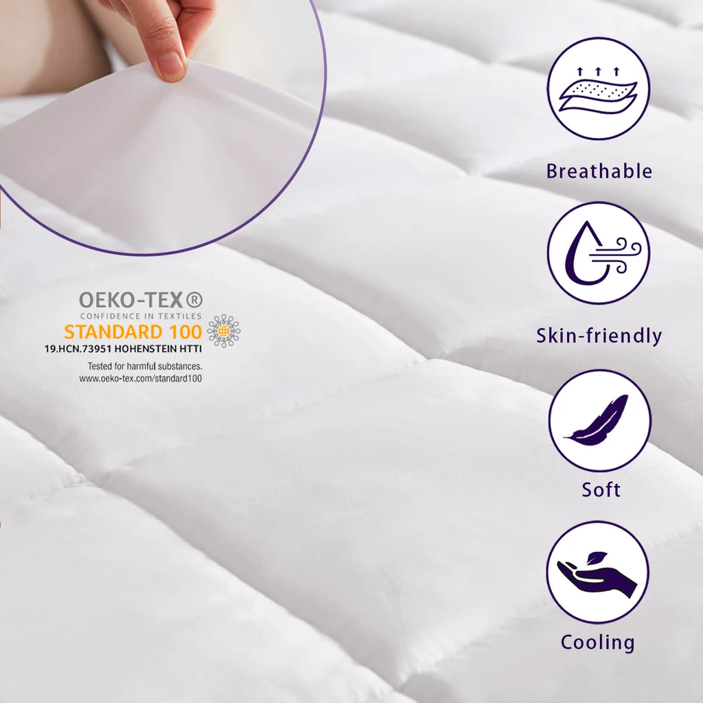 Memory Foam Mattress Topper Full Size R74102