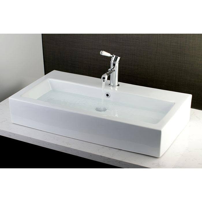 White Vessel Sink F180517