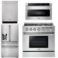 36 Propane Gas Range, Microwave, Refrigerator, Dishwasher P7118