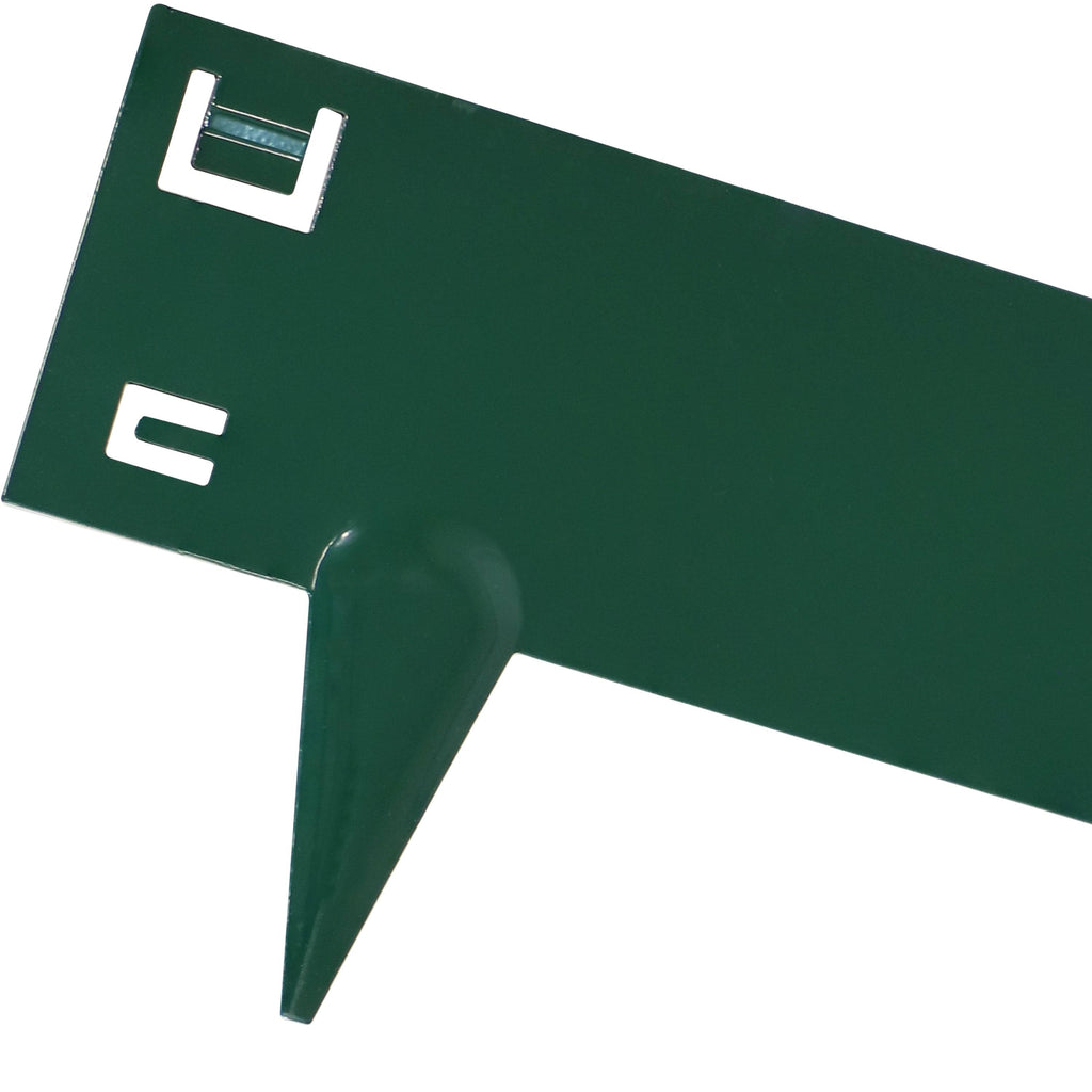 Set of 5 Green Steel Metal Landscape Edging Border J377430
