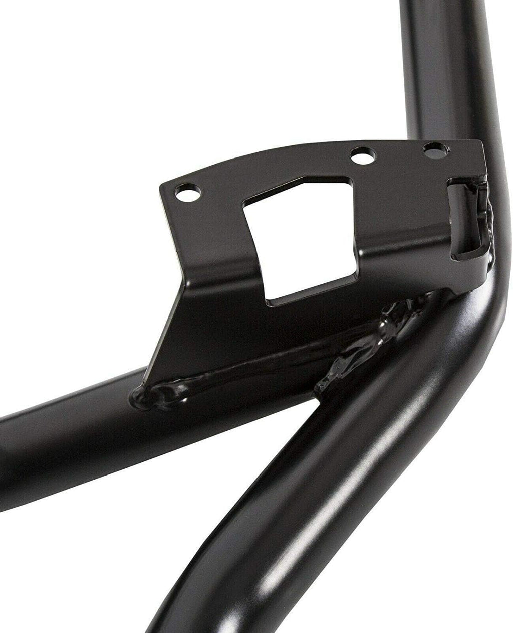 Front and Rear Brush Guard Bumper Set Black 2pcs O65390
