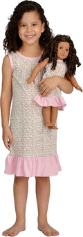 Girl and Doll Matching Pajama Nightgown Set B437906