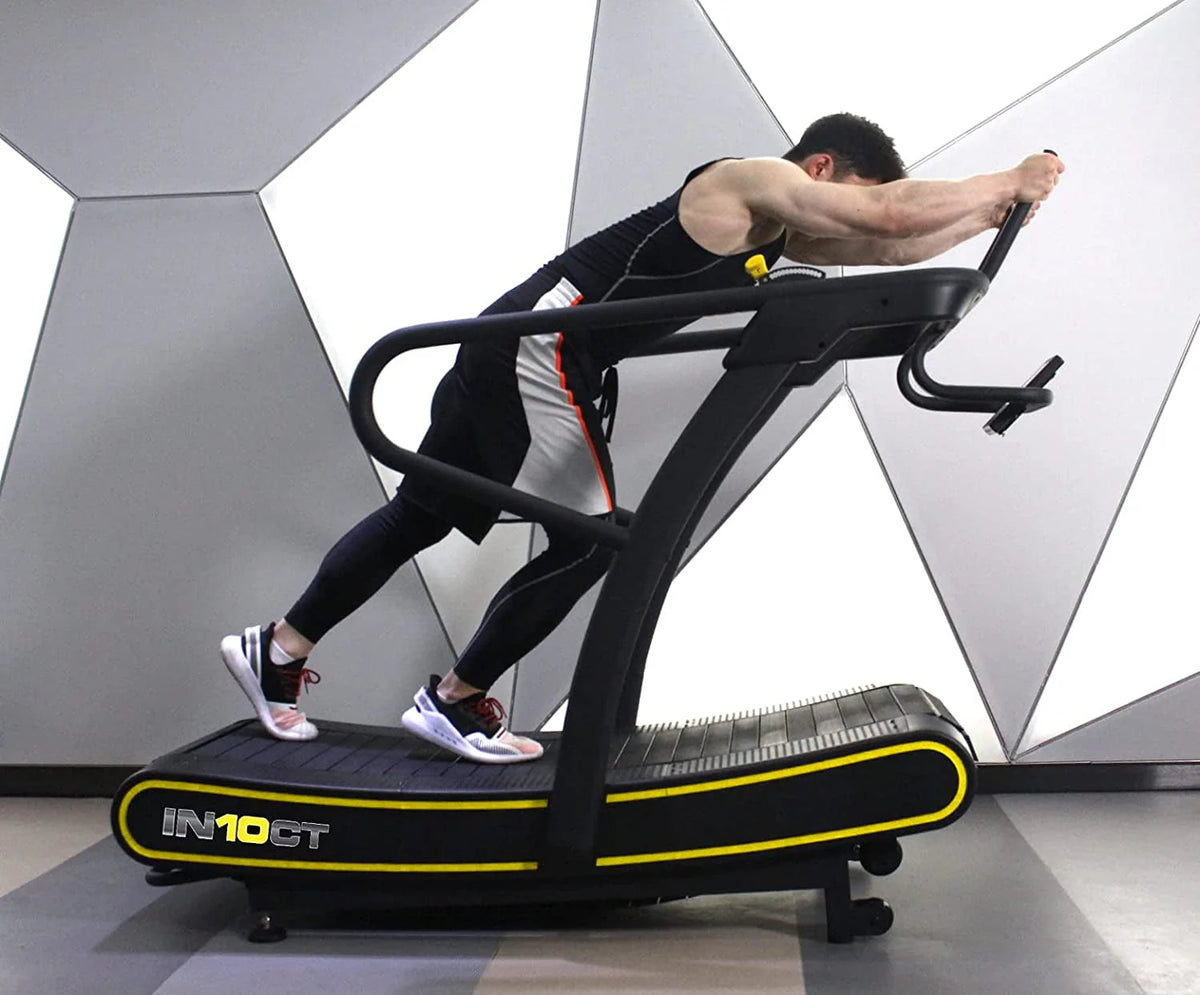 Manual Curved Wide Exercise Treadmill D37121
