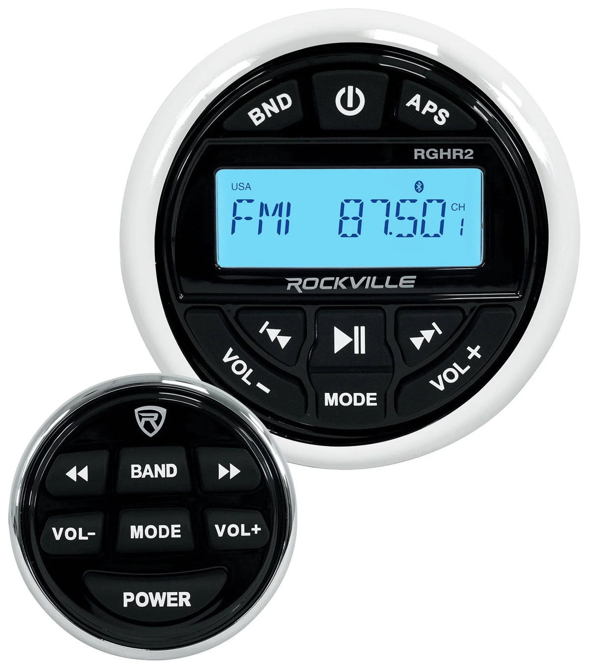 Marine Bluetooth Receiver with Remote and Amplifier S46922