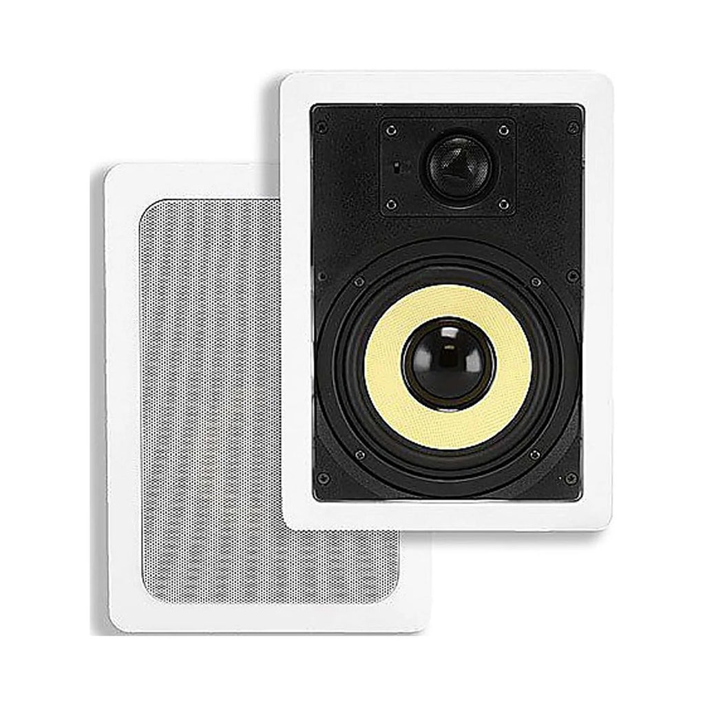 120W 6.5" Kevlar 2 Way In-Ceiling Speaker White R805